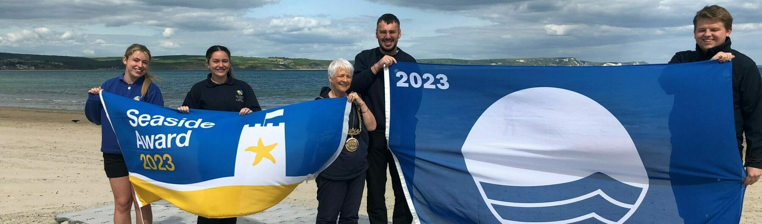 Weymouth beach to fly Blue Flag and Seaside Award again this Summer
