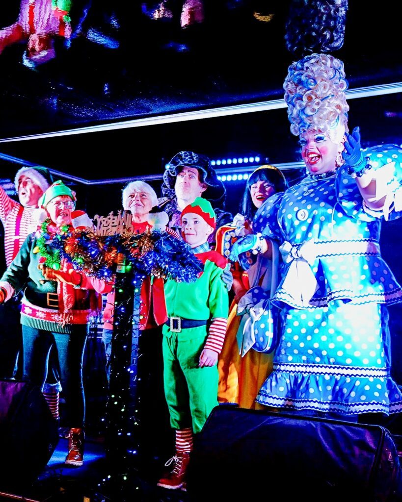 Christmas lights switch on