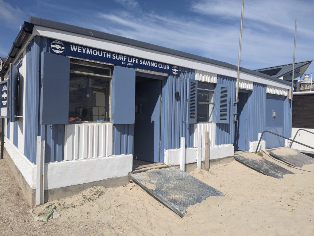 Beach Operations Building.