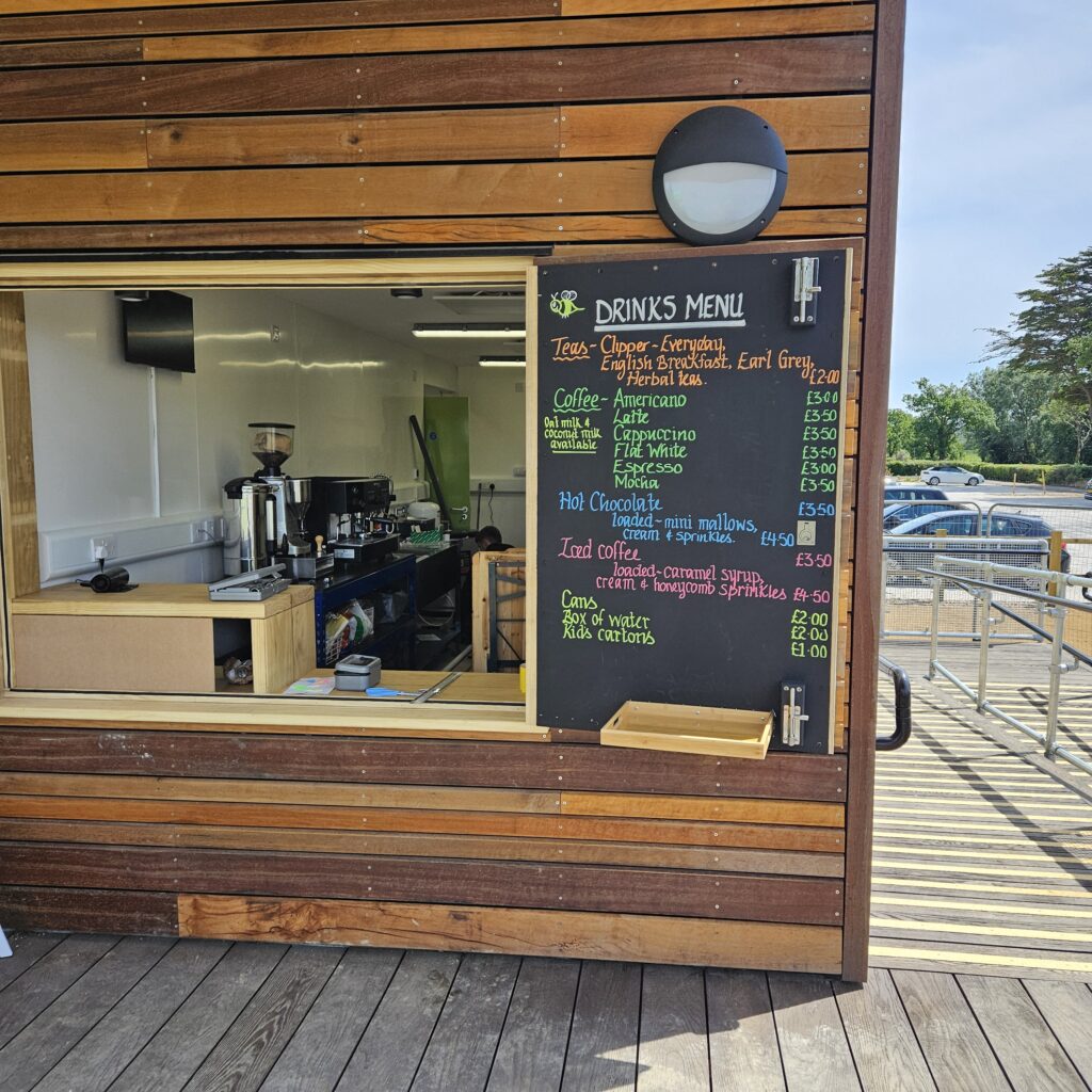 Kiosk in Radipole Park and Gardens.